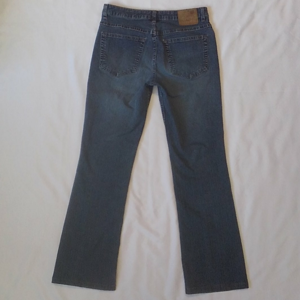 Mossimo 5 Pocket Stretch Denim Blue Jeans 8 - Picture 6 of 8